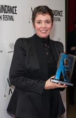 OLIVIA COLMAN at 27th Raindance Film Festival Launch in London 08/20/2019
