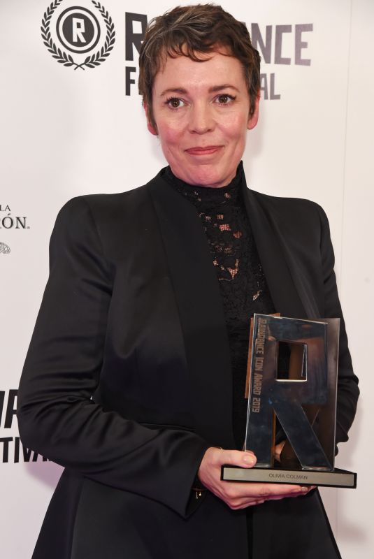 OLIVIA COLMAN at 27th Raindance Film Festival Launch in London 08/20/2019