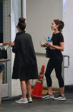 OLIVIA CULPO and CARA SANTANA Leaves Dermatologist Ofiice in Beverly Hills 08/23/2019
