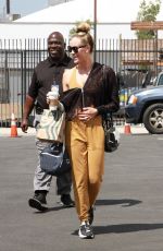PETA MURGATROYD Arrives at Dancing with the Stars Rehearsal in Hollywood 08/28/2019
