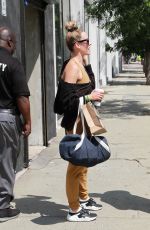 PETA MURGATROYD Arrives at Dancing with the Stars Rehearsal in Hollywood 08/28/2019
