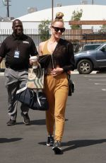 PETA MURGATROYD Arrives at Dancing with the Stars Rehearsal in Hollywood 08/28/2019