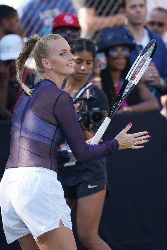 PETRA KVITOVA at Nike Queens of the Future Tennis Event in New York 08/20/2019