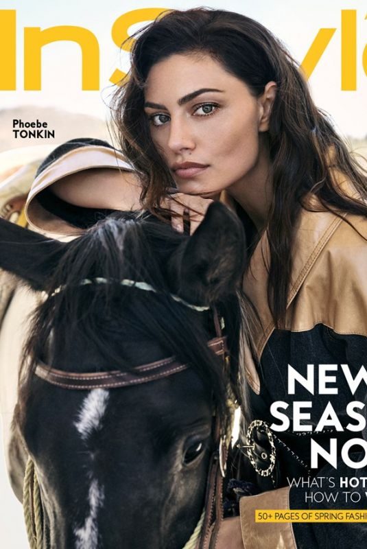 PHOEBE TONKIN in Instyle Magazine, Australia 2019