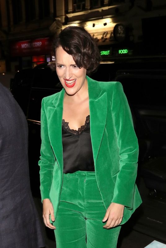 PHOEBE WALLER-BRIDGE at Fleabag Press Night Party in London 08/28/2019