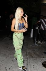 PIA MIA PEREZ at Bootsy Bellows in West Hollywood 08/06/2019
