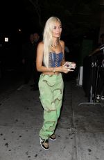 PIA MIA PEREZ at Bootsy Bellows in West Hollywood 08/06/2019