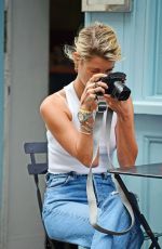 PIXIE GELDOF in Denim Out in London 08/29/2019