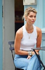 PIXIE GELDOF in Denim Out in London 08/29/2019