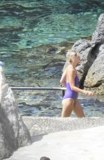 PIXIE GELDOF in Swimsuit on Holiday in Majorca 08/03/2019