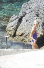 PIXIE GELDOF in Swimsuit on Holiday in Majorca 08/03/2019