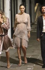Pregnant BAR REFAELI Out in Venice 08/29/2019