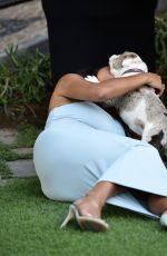 Pregnant CHRISTINA MILIAN at Houdini Estate to Support Launch of Inspr-d in Los Angeles 08/21/20198