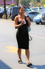 Pregnant CHRISTINA MILIAN Heading to Nail Salon in Los Angeles 08/22/2019