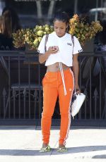 Pregnant CHRISTINA MILIAN Leaves a Nail Salon in Los Angeles 08/09/2019
