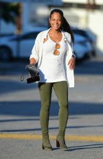 Pregnant CHRISTINA MILIAN Out in Los Angeles 07/31/2019