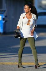 Pregnant CHRISTINA MILIAN Out in Los Angeles 07/31/2019
