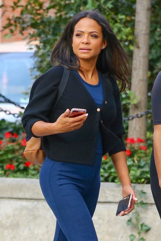 Pregnant CHRISTINA MILIAN Out in New York 08/26/2019