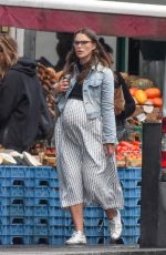Pregnant KEIRA KNIGHTLEY Out in London 08/19/2019