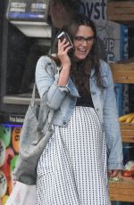 Pregnant KEIRA KNIGHTLEY Out in London 08/19/2019