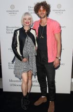 Pregnant KIMBERLY WYATT at Bloomsbury Street Kitchen Restaurant Launch Party in London 08/08/2019