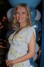 Pregnant RACHEL RILEY at Evita Press Night After-party in London 08/08/2019