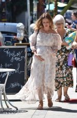 Pregnant SAMMY RAYE TOMCHIK Arrives at Her Baby Shower in Los Feliz 06/17/2019