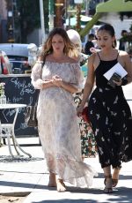 Pregnant SAMMY RAYE TOMCHIK Arrives at Her Baby Shower in Los Feliz 06/17/2019