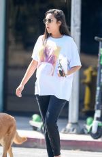 Pregnant SHAY MITCHEL Out for Breakfast in Los Feliz 08/17/2019