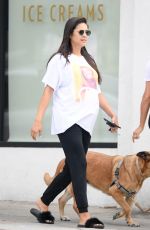 Pregnant SHAY MITCHEL Out for Breakfast in Los Feliz 08/17/2019