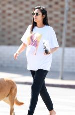 Pregnant SHAY MITCHEL Out for Breakfast in Los Feliz 08/17/2019