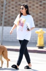 Pregnant SHAY MITCHEL Out for Breakfast in Los Feliz 08/17/2019