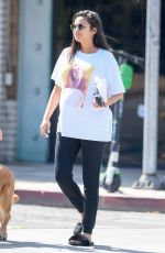 Pregnant SHAY MITCHEL Out for Breakfast in Los Feliz 08/17/2019