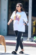 Pregnant SHAY MITCHEL Out for Breakfast in Los Feliz 08/17/2019