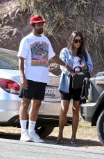 Pregnant SHAY MITCHELL Arrives at Sunday Afternoon BBQ in Malibu 08/25/2019