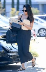 Pregnant SHAY MITCHELL Heading to a Business Meeting in Los Angeles 08/20/2019