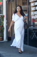 Pregnant SHAY MITCHELL Heading to Nail Salon in Los Angeles 08/16/2019