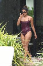 PRIYANKA CHOPRA in Swimsuit on Vacation in Miami 07/03/2019