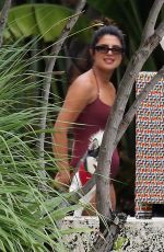 PRIYANKA CHOPRA in Swimsuit on Vacation in Miami 07/03/2019