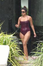 PRIYANKA CHOPRA in Swimsuit on Vacation in Miami 07/03/2019