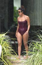 PRIYANKA CHOPRA in Swimsuit on Vacation in Miami 07/03/2019