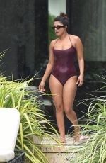 PRIYANKA CHOPRA in Swimsuit on Vacation in Miami 07/03/2019