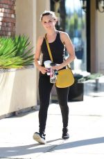 RACHAEL LEIGH COOK Leaves a Gym in Studio City 08/30/2019