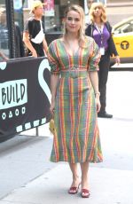 REBECCA RITENHOUSE Arrives at Build Series in New York 07/29/2019