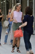 REBECCA ROMIJN Leaves Watch What Happens Live in New York 08/05/2019