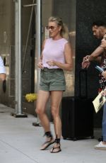 REBECCA ROMIJN Leaves Watch What Happens Live in New York 08/05/2019