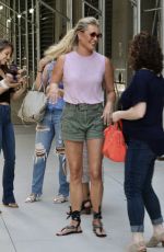 REBECCA ROMIJN Leaves Watch What Happens Live in New York 08/05/2019