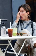 RHONA MITRA Out for Juice Drink in Notting Hill 08/07/2019