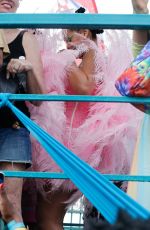 RIHANNA Arrives at Barbados Kadooment Day Parade 08/05/2019