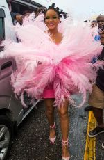 RIHANNA Arrives at Barbados Kadooment Day Parade 08/05/2019